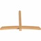 Ekena Millwork Bellingham Timber Gable Bracket, Western Red Cedar, 96"W x 64"H x 5 1/2"D x 5 1/2"F, 16/12 Pitch GBW096X64X0606BEL00SWR - alternate 3